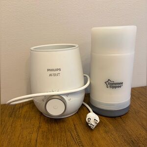 Philips Avent and Tommee Tippee Bottle Warmers